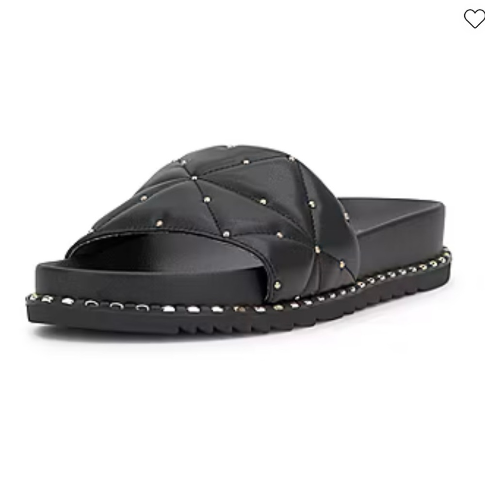 Jessica Simpson Black Studded Sandals